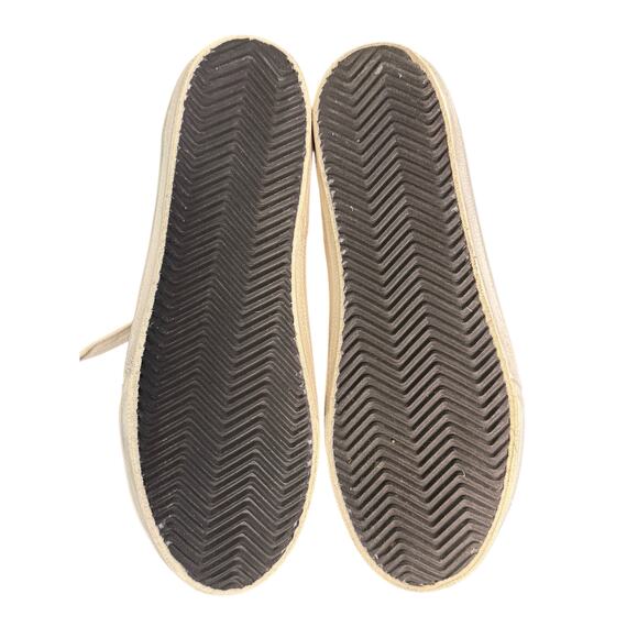 Golden Goose NIB Slide w/Gray Leather Star and Wine-colored Glitter Flash Sz 40 - Picture 10 of 14